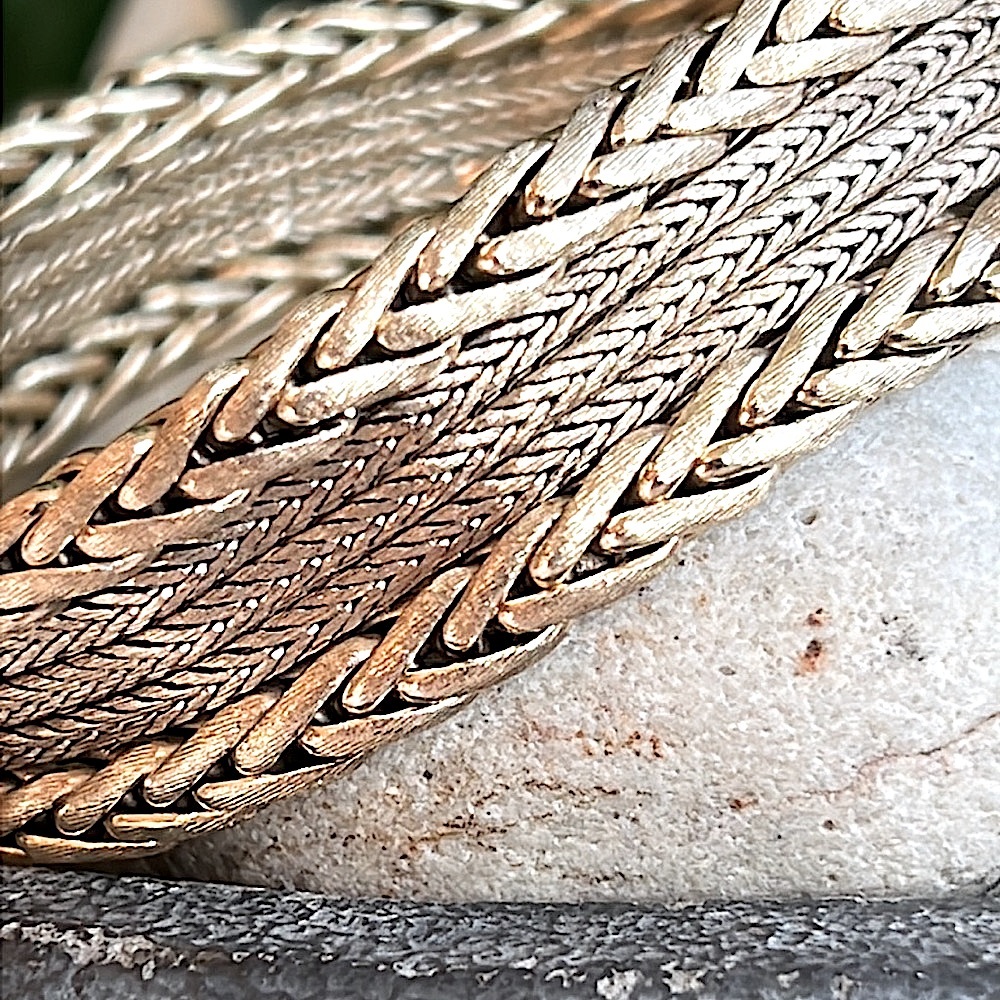 14 karat gold, Vintage, Bracelet - Picture 5 of 9